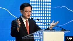 香港特首李家超。（法新社资料图）