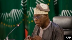 Tsohon shugaban Najeriya Olusegun Obasanjo.