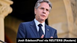 ፎቶ ፋይል፦ የዩናይትድ ስቴትስ የውጭ ጉዳይ ሚኒስትር አንተኒ ብሊንከን 