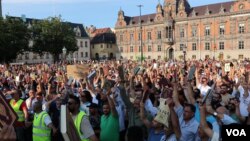 گردهمایی اعتراضی مسلمانان در شهر مالموی سویدن