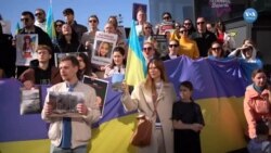 Ukraynalılar İstanbul ve Ankara’da Rusya’yı protesto etti