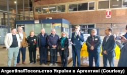 Відправлення гуманітарної допомоги для України з Буенос-Айреса.