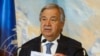 FILE - U.N. Secretary-General Antonio Guterres, shown addressing global envoys during talks on Afghanistan in Doha on May 2, 2023, launched the Doha process to try to establish a coherent, unified approach to engagement with the Taliban government.