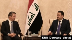 محەمەد شیاع سودانی و مەسرور بارزانی