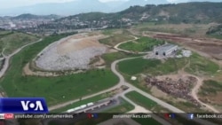 Ujëra të ndotura në Erzen, nga mbeturinat në Sharrë