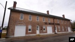 FILE - The museum building at the former Genoa Indian Industrial School is seen Oct. 27, 2022, in Genoa, Neb.