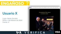 Pese a que en el video Putin no saluda al primer ministro israelí, estos sí interactuaron varias veces en la misma conferencia.
