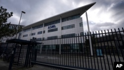 資料照片: 全球最重要的半導體設備生產商荷蘭公司阿斯麥(ASML)總部