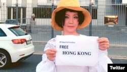 自由亞洲電台記者蘇雨桐。