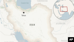 نقشه منتشر شده از ایران در خبرگزاری آسوشیتدپرس