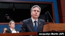 Državni sekretar SAD svjedoči pred Odborom za spoljne poslove Kongresa, 23. marta 2023. (Foto: AP/Jacquelyn Martin)