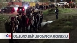 Soldados a frontera sur de EEUU para enfrentar crisis migratoria