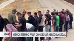 Migrantes tienen cuatro horas para conseguir abogado en frontera sur de EEUU