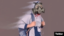 مسمومیت سریالی دختران دانش‌آموز - طرح از اکانت توییتری قلمفرسا