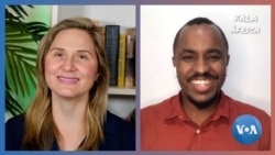 Autor cabo-verdiano Ailton Moreira, à direita, participa do Fala África, com Dani Stescki, para falar sobre o seu livro de contos "Incontido Ser[vo]"