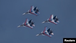 ရုရှားနိုင်ငံထုတ် Sukhoi Su-30 ဂျက်တိုက်လေယာဉ်များ