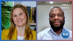 Dani Stescki recebe Pedro Domingos Paposseco Manuel, um estudante angolano de doutoramento em Ciência Política nos EUA. 