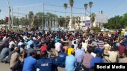 اعتصاب کارگران گروه ملی صنعتی فولاد ایران. آرشیو