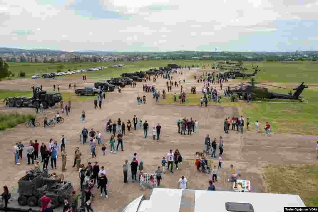 Exhibition NATO Drill "Immediate Response 23" in Kumanovo, North Macedonia / Изложба за НАТО вежба „Брз одговор 23“ во Куманово
