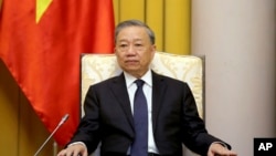 资料照：越南共产党新任总书记苏林