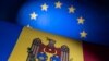 Zastave Moldavije i Evropske unije (REUTERS/Dado Ruvić)
