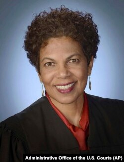 This undated photo provided by the Administrative Office of the US Courts shows US District Judge Tanya Chutkan.
