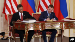 START պայմանագիրն ԱՄՆ-ի և Ռուսաստանի միջև գործող վերջին միջուկային համաձայնությունն էր, որը ստորագրվել է ԱՄՆ նախագահ Բարաք Օբամայի և նրա ռուսաստանցի գործընկեր Դմիտրի Մեդվեդևի կողմից. 2010 թ.