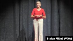 Anna Oreg iz koalicije Udruženi za slobodni Novi Sad