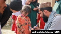 کمپاین واکسین پولیو در ولایت خوست (آرشیف)
