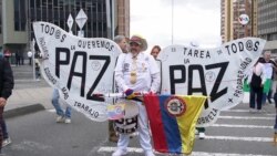 Marcha a favor de las reformas de Gustavo Petro