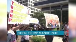 Trump, Biden Mande Inite