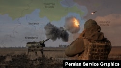 Mchoro wa picha inayoonyesha Bakhmut ambapo wanajeshi wa Russia na kundi la mamluki la Wagner wmezingira