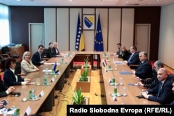 Razgovori delegacije BiH i Mađarske, Sarajevo, 4. april 2024.