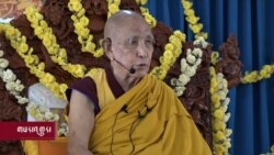 དགའ་ལྡན་ཁྲི་རིན་པོ་ཆེས་སེར་བྱེས་འབྲིང་རིམ་སློབ་གྲྭར་བཀའ་སློབ་སྩལ། 