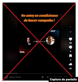 La desinformación en TikTok se ha replicado en otras cuentas de la misma plataforma y en otras redes sociales.