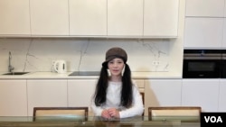 蘇雨桐2010年逃離中國，但這位記者在千里之外的柏林仍然繼續面臨來自北京的嚴重的跨國鎮壓。 (美國之音宋禮安拍攝)