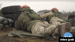 Litvanski vojnici tokom vojnih vježbi.