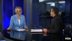 Crnogorski ministar finansija u studiju Glasa Amerike (Foto: VOA)