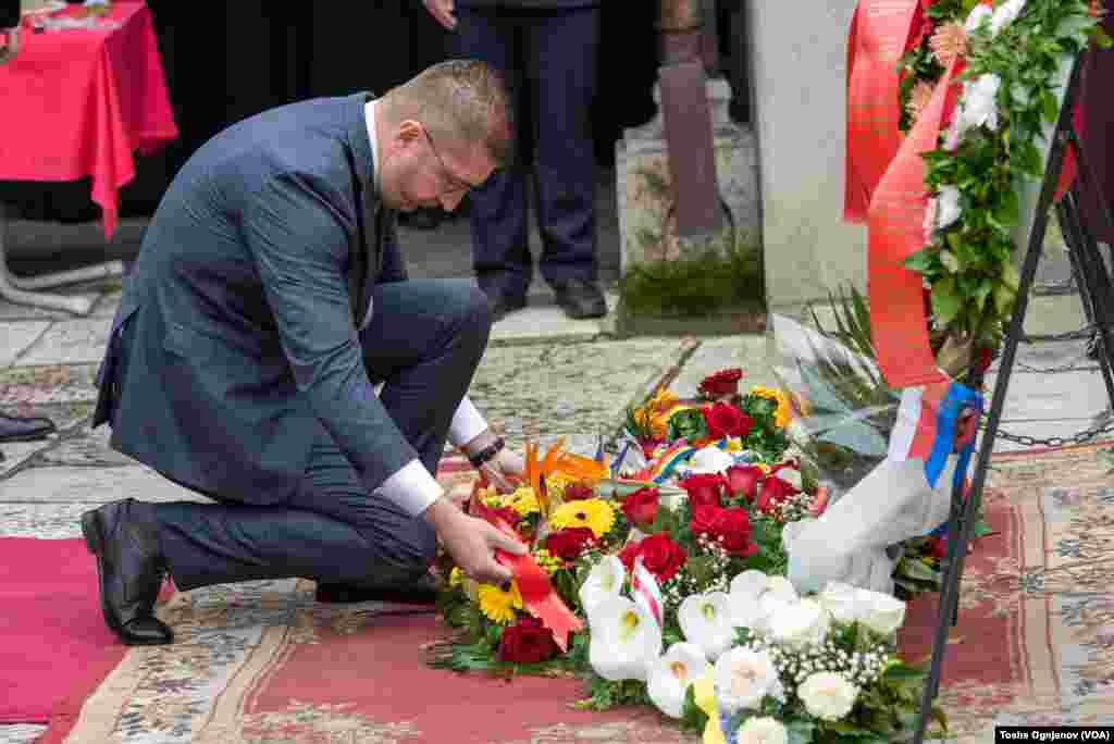 Оддавање почит кон Гоце Делчев, по повод 120 години од загинувањето