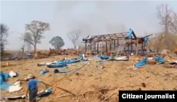 kantbalu airstrike, sagaing