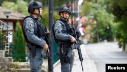 Patrola Kosovske policije na severu, nekoliko dana posle napada u Banjskoj (Foto: REUTERS/Ognen Teofilovski)
