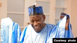 Sabon shugaban APC, Abdullahi Umar Ganduje (Facebook/Gandujiyya Online)