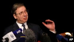 Александар Вучиќ, претседател на Србија