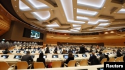 스위스 제네바에서 유엔 군축회의 고위급회기 회의가 열리고 있다. (자료사진)