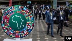 Delegados da Assembleia anual do Banco Africano de Desenvolvimento no Centro de Convenções Kenyatta, Nairobi, Quénia, 29 maio 2024