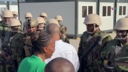 El Primer Ministro de Haití da la bienvenida a la policía keniana