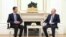 Рускиот претседател Владимир Путин и сирискиот претседател Башар ал Асад на средба во Кремљ во Москва, Русија, на 24 јули 2024 