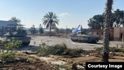 تانک‌های ارتش اسرائیل در رفح. آرشیو
