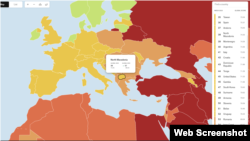 Глобален индекс за слободата на медиумите 2023