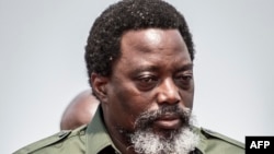 Joseph Kabila mokonzi ya kala ya Ekolo Congo démocratique na Kinshasa, 30 sanza ya libwa 2018.